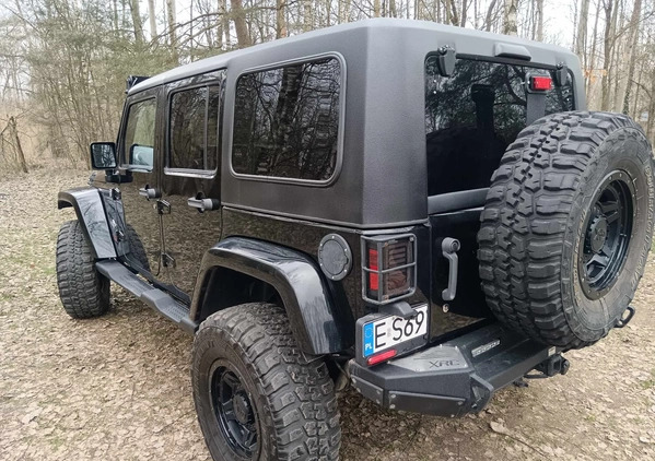 Jeep Wrangler cena 135000 przebieg: 78600, rok produkcji 2013 z Zgierz małe 211